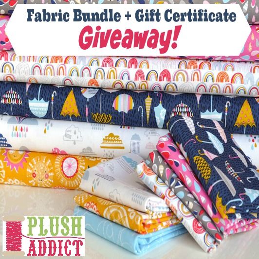 Sew Can Do Plush Addict Fabric Bundle + Gift Certificate Giveaway
